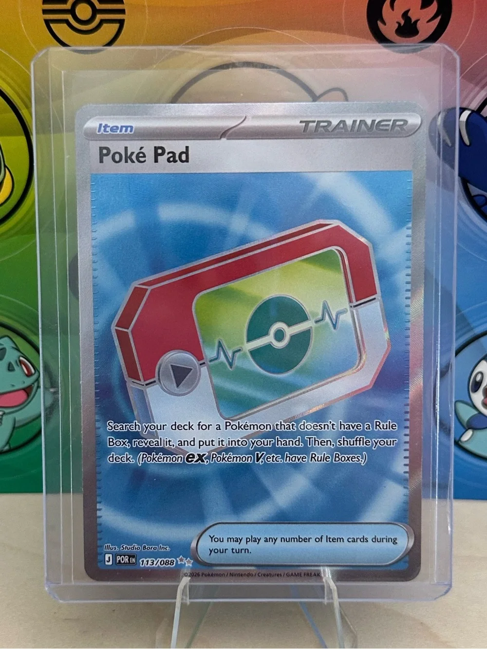 Pokémon TCG Poke Pad - 113/088 - ME03: Perfect Order (POR) Mint/NM